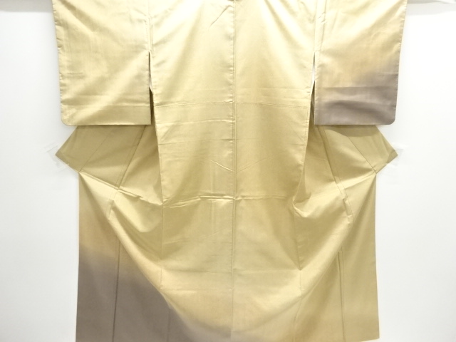 のり散らしに暈し柄模様本場大島紬訪問着